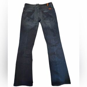 7 For All Mankind Flynt Dark Wash Women's Bootcut Jeans - Classic 27